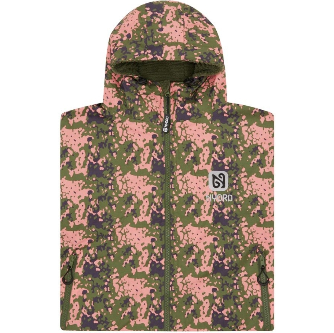 2025 Nyord Primaloft Outdoor Changing Robe ACC0005 - Khaki / Camo Print